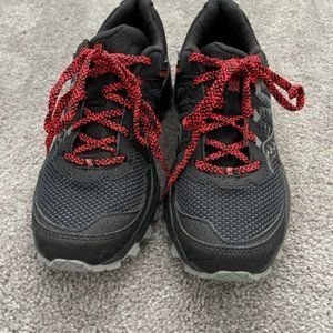 Saucony Women's Grid Excursion TR12 Sneaker, Size 9,  Black/Orange/Red